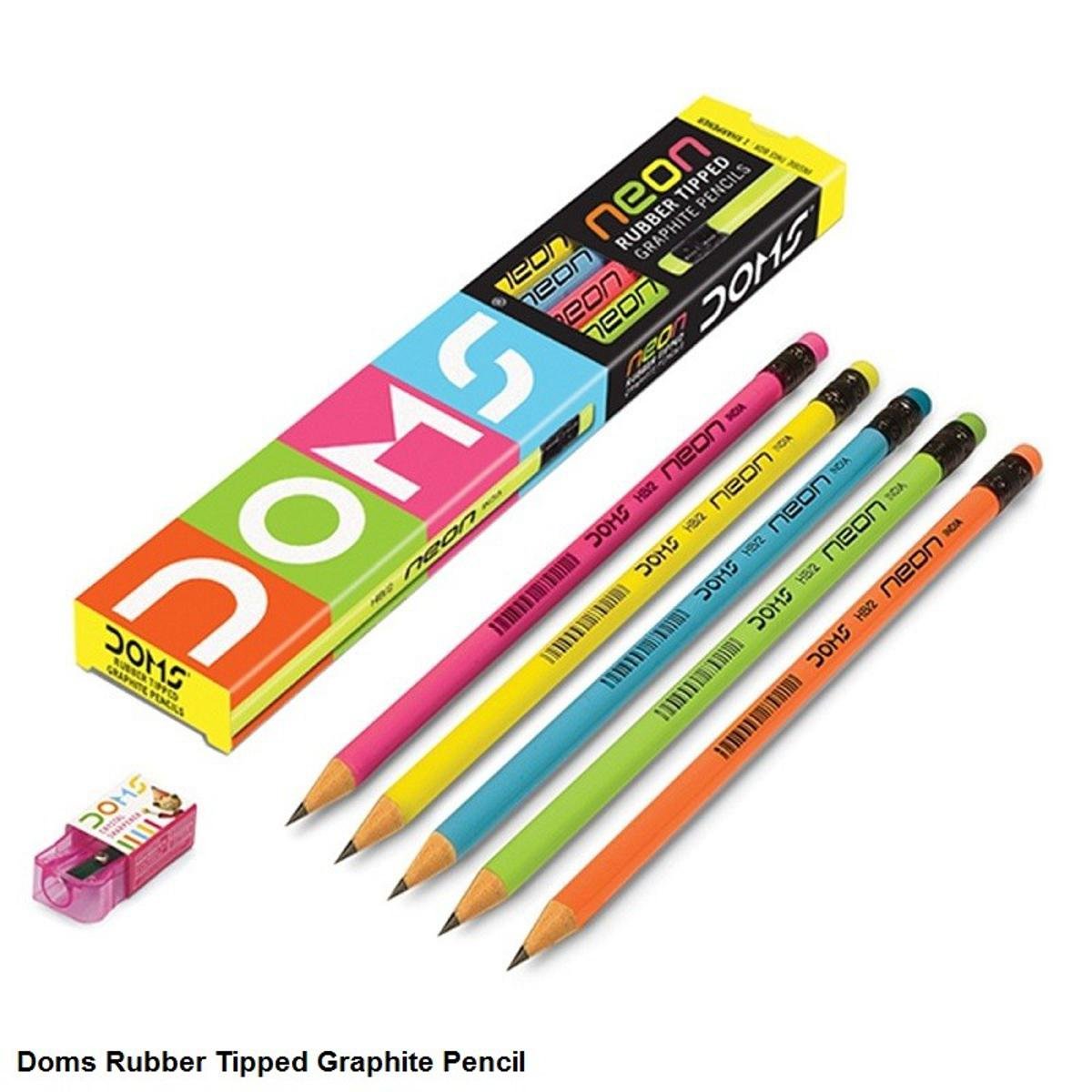 DOMS Neon Pencil 10 PCS DOMS Neon Pencil 10 PCS