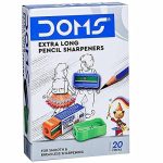 Doms Non-Toxic Pencil Sharpener- Pack of 20 Pieces