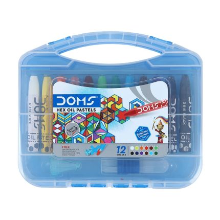 Doms Oil Pastels 12 Color Box For Artists & student
