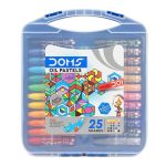 Doms Oil Pastels 25 Shades | ideal for intermixing, shading, highlighting and texturing
