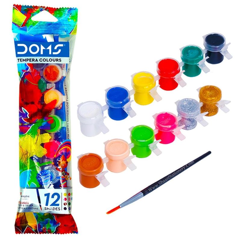 Doms Tempura Color 12 Pcs