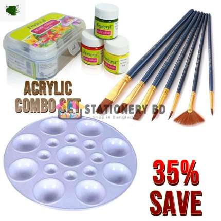 Favycrl Acrylic Colors Combo Set