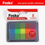 Foska Pet Index Marker 100 Sheets