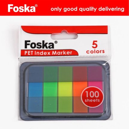 Foska Pet Index Marker 100 Sheets