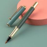 Fountain slim brush ink pen With converter