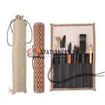Georgione Natural Hair Paint Brush 11 Pcs set