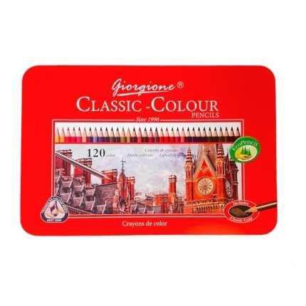 Giorgian 120 Colors Professional Oil Based Colored Pencils