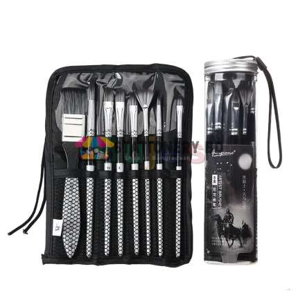 Giorgione 8 pcs multifunctional nylon brush set