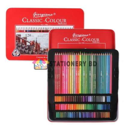 Giorgione® Artists Colouring Pencils Tin (Set of 120)