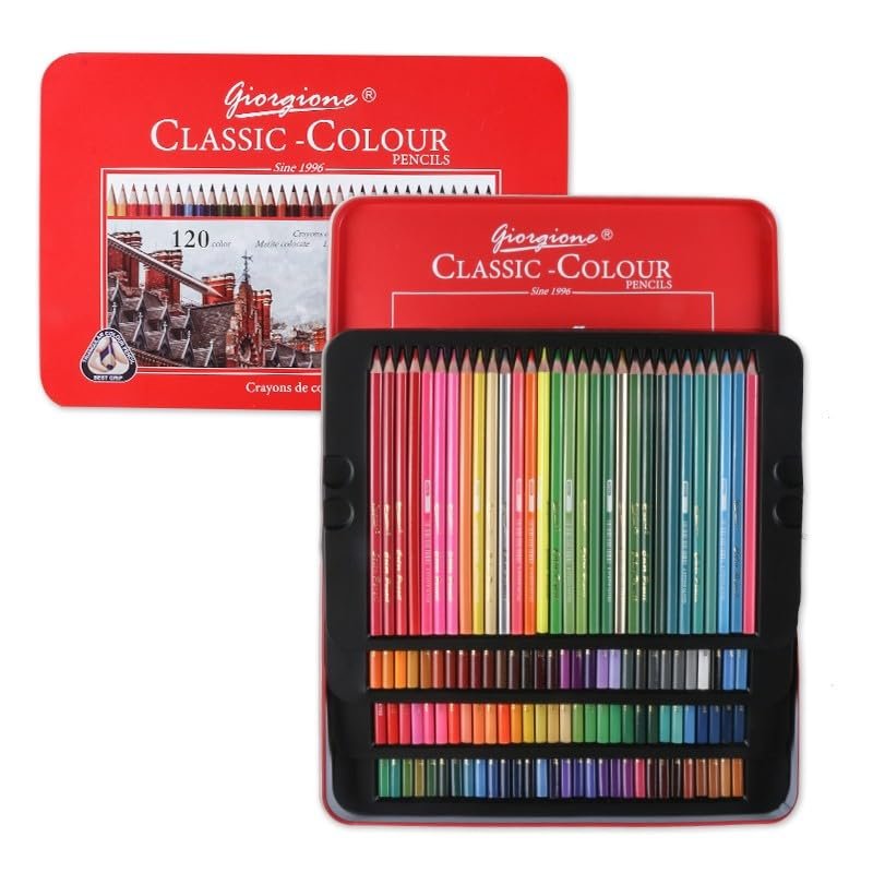 Giorgione® Artists Colouring Pencils Tin (Set of 120) Giorgione® Artists Colouring Pencils Tin (Set of 120)