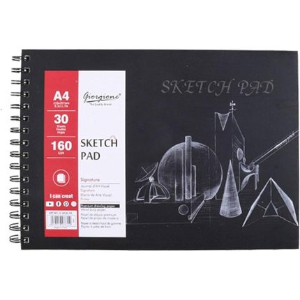 Giorgione Hardcover Premium Sketchbook With Spiral Wire A4