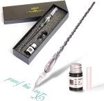 Glass Dip Pen Set -Calligraphy Pen Signature Pen Writting ，Christmas Gifts Business Gifts