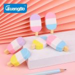 Guangbo Ice cream Eraser Combo of 2 Pcs