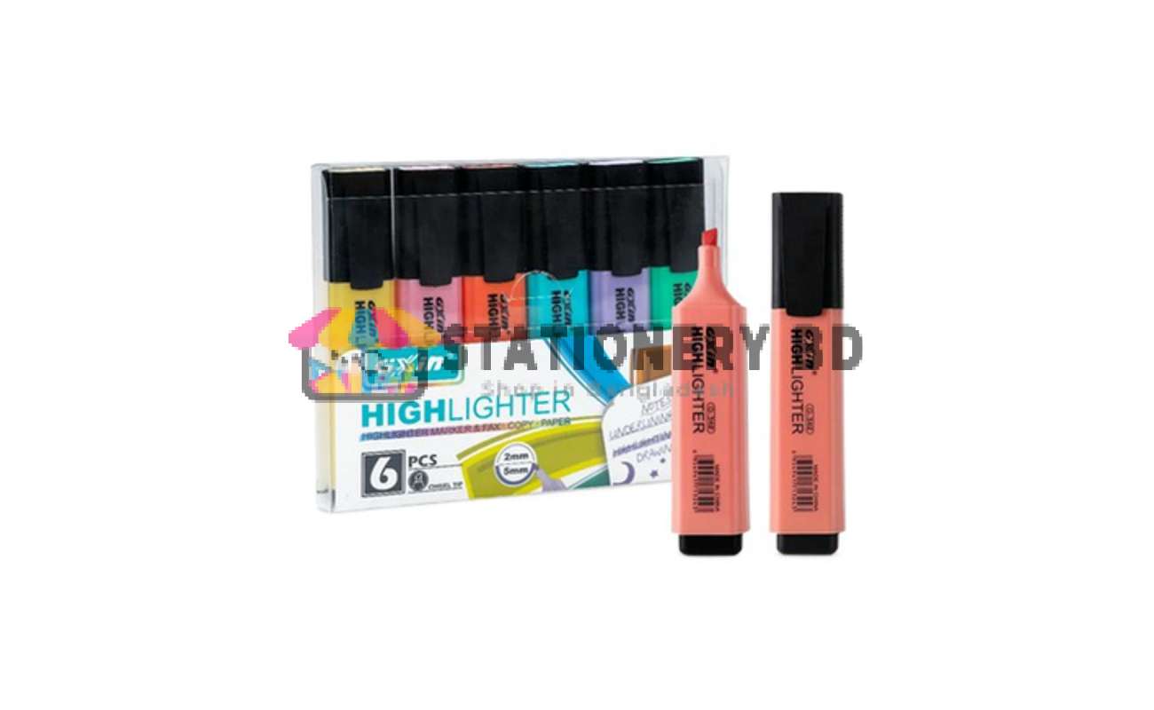 Gxin Highlighter Pastel 6 color Set