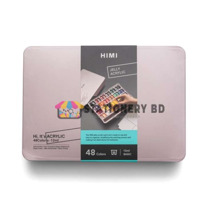 HIMI Acrylic Twin Cup Jelly Set 12mlx48 Colors
