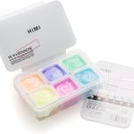 HIMI Glow in The Dark Jelly Gouache Paint Set, 6 Colors 23ml