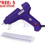 Hot Melt Glue Gun with 5 glue stick free