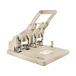 Kangaro HDP-4160N Heavy Duty 4-Hole Punch, 300 Sheet Capacity