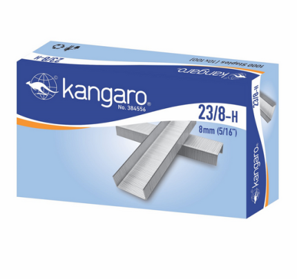 Kangaro Staples Sizes -- 23/8-H 1pack