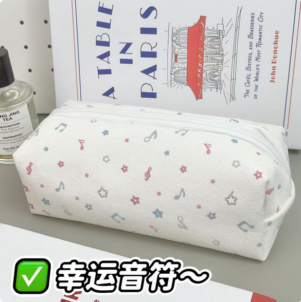 Lucky Note Pencil Bag Ins Style Student Large Capacity Stationery Bag Stereo Cartoon Girl Cosmetic Bag Storage Bag Lucky Note Pencil Bag Ins Style Student Large Capacity Stationery Bag Stereo Cartoon Girl Cosmetic Bag Storage Bag