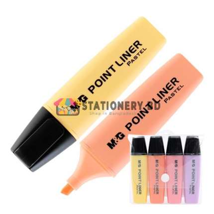 M&G AHM21580 Highlighter Pastel 4color Set