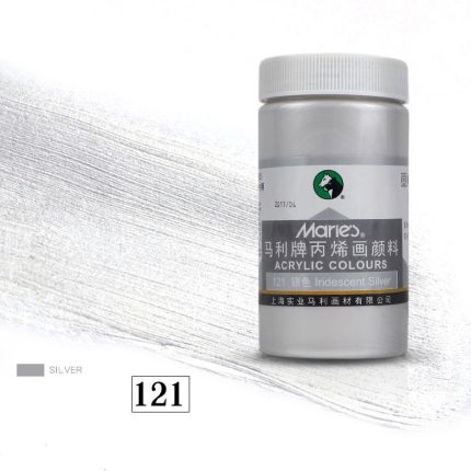 Marie's Acrylic Color Paint 300ml - Silver
