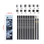 Maries Sketch Pencil Full Set Of Charcoal Pencil 12ps Diffrent variation