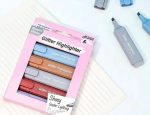 Metallic Effect Glitter Highlighter Pens