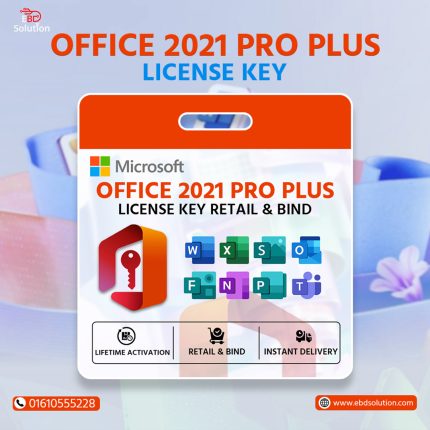 Microsoft Office 2021 Professional Plus – License Key - E BD Solution