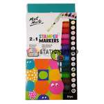 Mont Marte 2 in 1 Stamper Markers 14 pcs