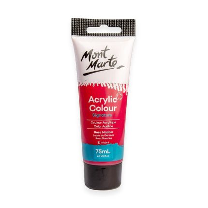 Mont Marte Acrylic Color Paint 75ml-Rose Madder