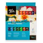 Mont Marte Acrylic Paint Set 18 Color Tube 12ml