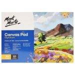 Mont Marte Canvas Pad 10 Sheet A4 Size