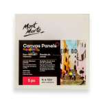 Mont Marte Canvas Panels Pack 5 10.2x10.2cm