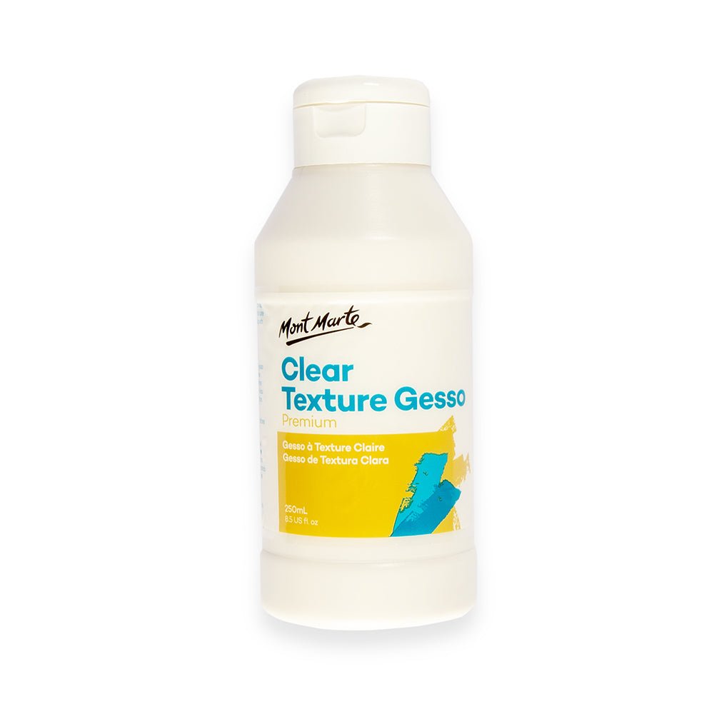 Mont Marte Clear Texture Gesso 250ml Mont Marte Clear Texture Gesso 250ml