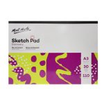 Mont Marte Discovery Sketch Pad White Paper A3 110gsm 30 Sheet