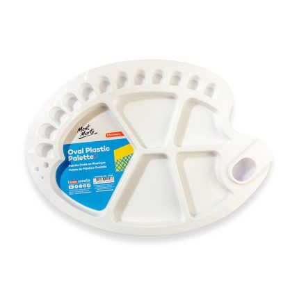 Mont Marte Oval Plastic Palette 34*25cm