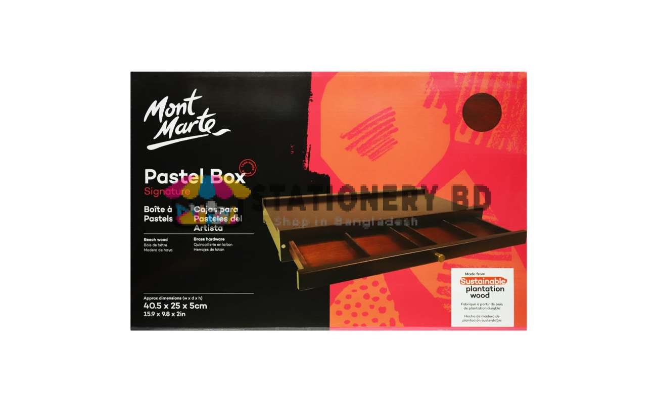 Mont Marte Pastel Box Single Deck