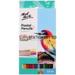 Mont Marte Pastel Color Pencils 12pc