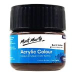 Mont Marte Premium Acrylic Color 100ml - Burnt Umber