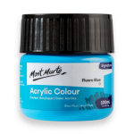 Mont Marte Premium Acrylic Color 100ml - fluro blue