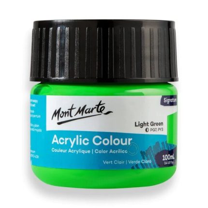 Mont Marte Premium Acrylic Color 100ml - Light green