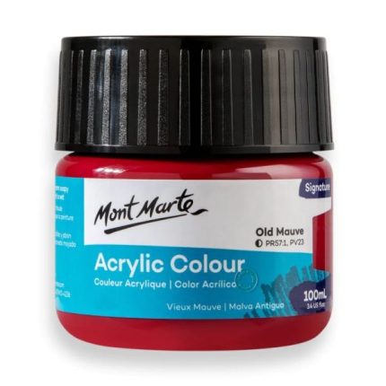 Mont Marte Premium Acrylic Color 100ml - Old Mauve