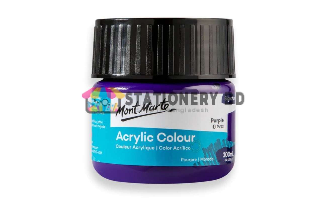 Mont Marte Premium Acrylic Color 100ml - Purple