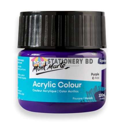 Mont Marte Premium Acrylic Color 100ml - Purple