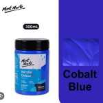 Mont Marte Premium Acrylic Colour Paint 300ml - Cobalt Blue