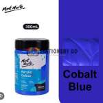 Mont Marte Premium Acrylic Colour Paint 300ml - Cobalt Blue