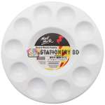 Mont Marte Round Plastic Palette 17 cm