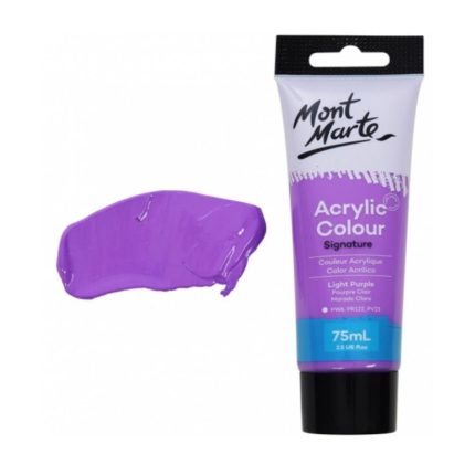 Mont Marte Signature Acrylic Paint 75ml Tube - Light Purple