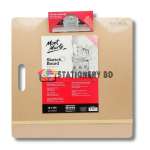 Mont Marte Sketch Board w/Clips Med